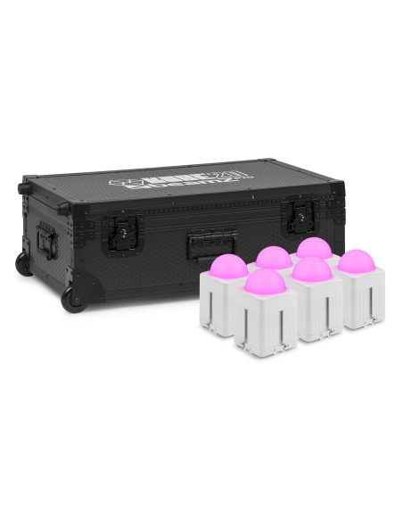 FCC30 FLIGHTCASE PARA 6 PCS KUBE20