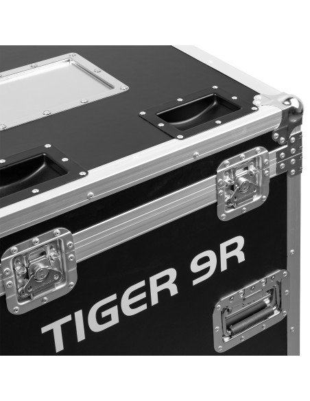 FC-9R FLIGHTCASE PARA 2 UNIDADES TIGER 9R MOVING HEAD