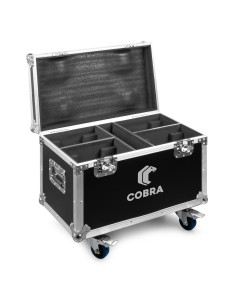 FC4COBRA FLIGHTCASE PARA 4PCS SERIES COBRA 2