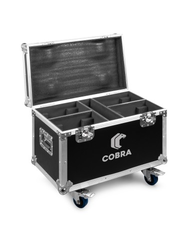FC4COBRA FLIGHTCASE PARA 4PCS SERIES COBRA