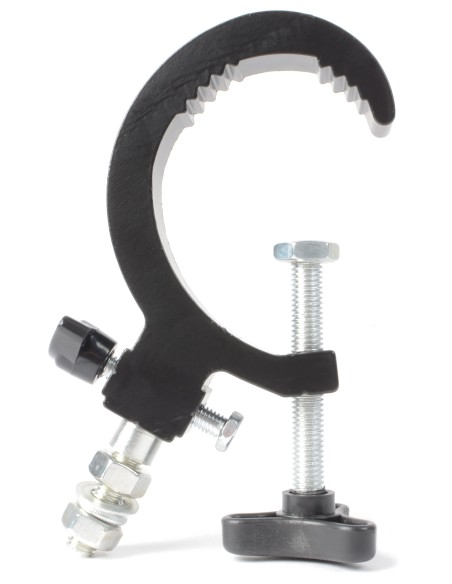 CC60B GANCHO DE MONTAJE 50KG EN FORMA DE G - VERSIÓN EN NEGRO