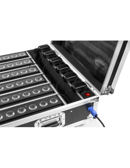 FCC12 FLIGHTCASE PARA 6X FOCOS SERIE BBP612 CHARGING