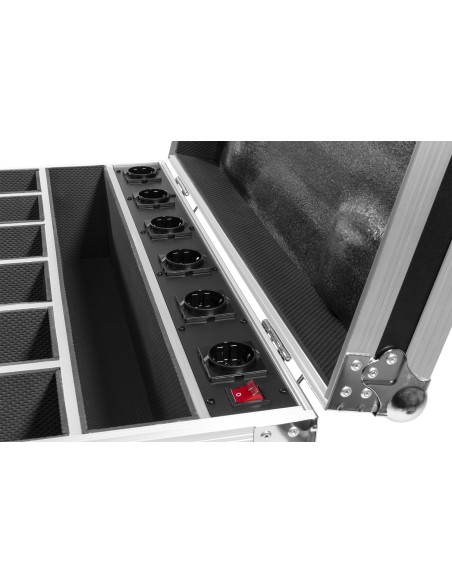 FCC12 FLIGHTCASE PARA 6X FOCOS SERIE BBP612 CHARGING