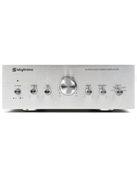 AMPLIFICADOR ESTÉREO AV400 PLATEADO