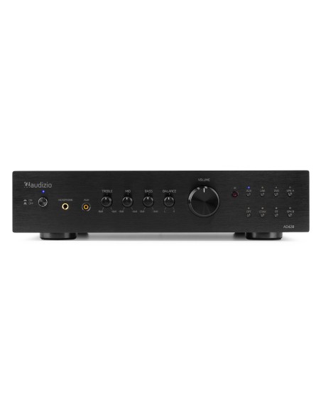 AD420B AMPLIFICADOR HIFI 4 CANALES NEGRO
