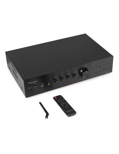 AD420B AMPLIFICADOR HIFI 4 CANALES NEGRO