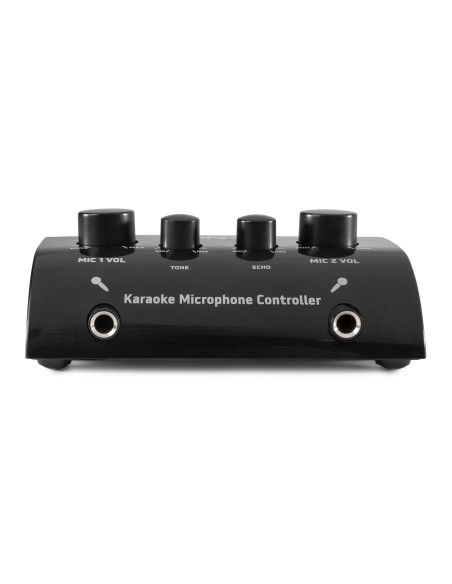 AV430B CONTROLADOR MICRÓFONOS KARAOKE NEGRO
