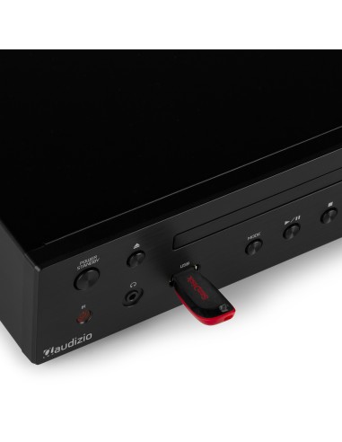 BOLZANO RECEPTOR DE INTERNET CON AMPLICADOR, DAB+ Y REPRODUCTOR CD NEGRO