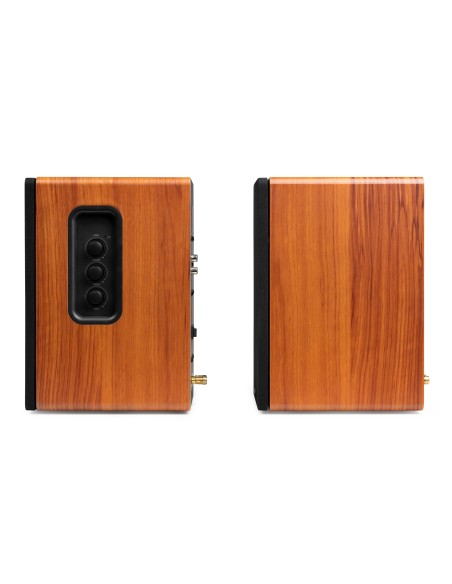 KS01 JUEGO DE ALTAVOCES DE ESTANTERÍA ACTIVOS 80W MADERA