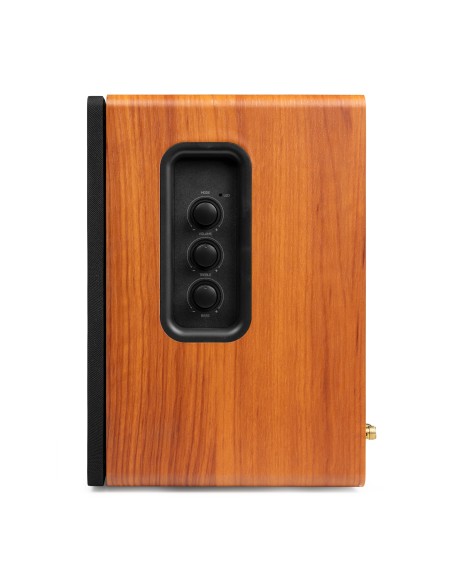 KS01 JUEGO DE ALTAVOCES DE ESTANTERÍA ACTIVOS 80W MADERA