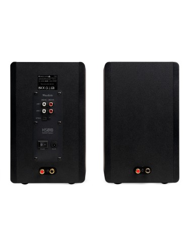 KS01B JUEGO DE ALTAVOCES DE ESTANTERÍA ACTIVA 120W BT NEGRO