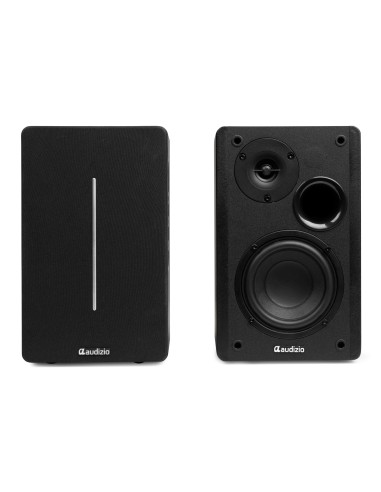 KS01B JUEGO DE ALTAVOCES DE ESTANTERÍA ACTIVA 120W BT NEGRO