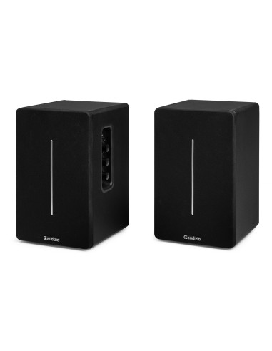 KS01B JUEGO DE ALTAVOCES DE ESTANTERÍA ACTIVA 120W BT NEGRO