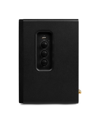 KS01B JUEGO DE ALTAVOCES DE ESTANTERÍA ACTIVA 120W BT NEGRO