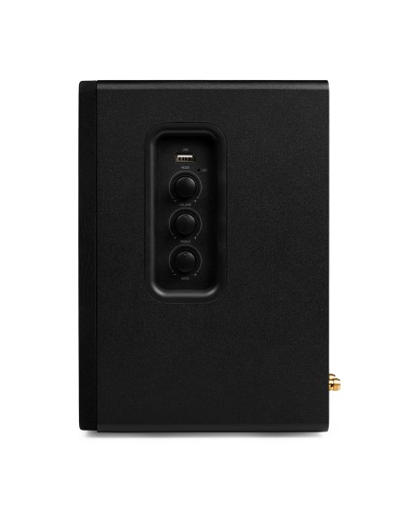 KS01B JUEGO DE ALTAVOCES DE ESTANTERÍA ACTIVA 120W BT NEGRO