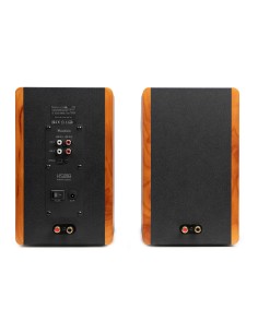 KS01B JUEGO DE ALTAVOCES DE ESTANTERÍA ACTIVOS 120W BT MADERA 2
