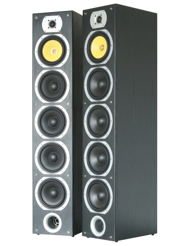 SHFT57B CONJUNTO TORRES 4X 6.5" NEGRO