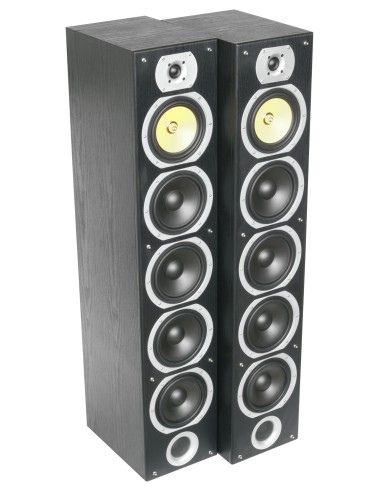 SHFT57B CONJUNTO TORRES 4X 6.5" NEGRO