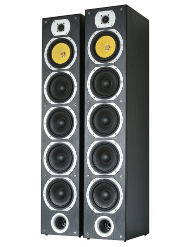 SHFT57B CONJUNTO TORRES 4X 6.5" NEGRO