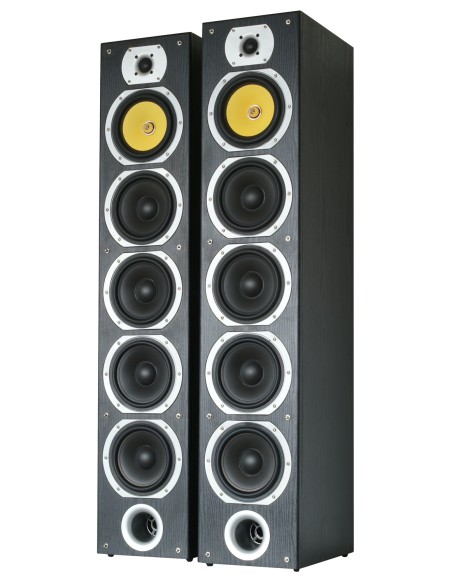 SHFT57B CONJUNTO TORRES 4X 6.5" NEGRO