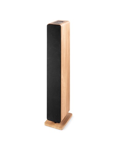 ARCO ALTAVOZ DE TORRE ACTIVA CON DAB MADERA CLARA
