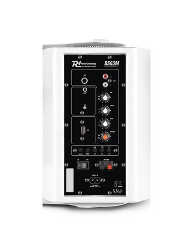 DS65MW CONJUNTO ALTAVOCES ACTIVO CON BT 6.5” 125W BLANCO