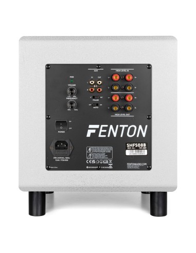 SHFS08W SUBWOOFER ACTIVO 8" BLANCO