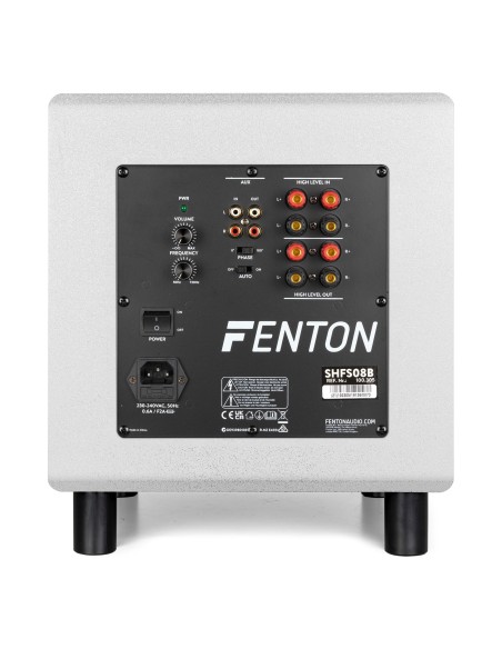 SHFS08W SUBWOOFER ACTIVO 8" BLANCO