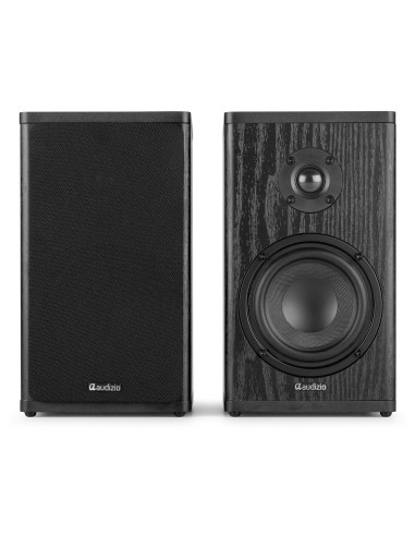 BS20 CONJUNTO DE ALTAVOCES ACTIVOS DE ESTANTERÍA CON BATERÍA, ANTRACITA