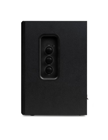 KS02 JUEGO DE ALTAVOCES DE ESTANTERÍA ACTIVOS 80W BT NEGRO