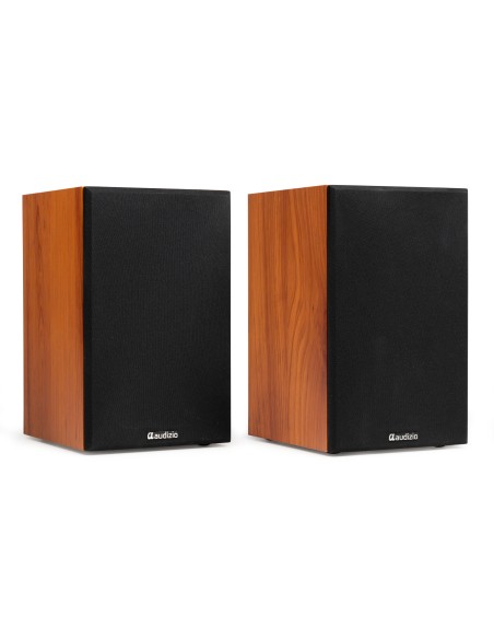 KS02 JUEGO DE ALTAVOCES DE ESTANTERÍA ACTIVOS 80W BT MADERA