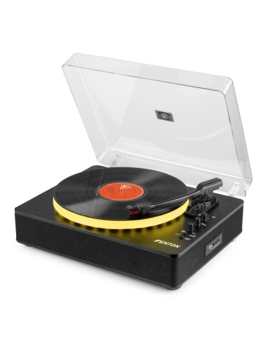 RP162LED GIRADISCOS CON BT IN/OUT NEGRO