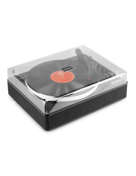 RP162LED GIRADISCOS CON BT IN/OUT NEGRO