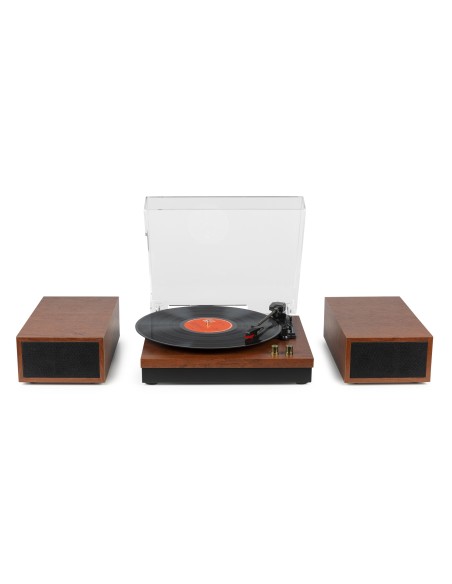 RP165C GIRADISCOS MADERA DE CEREZA