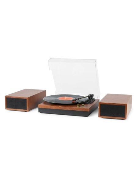 RP165C GIRADISCOS MADERA DE CEREZA