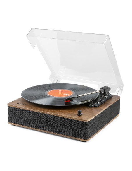 RP161 GIRADISCOS HQ BT MADERA CASTAÑO