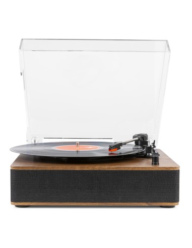 RP161 GIRADISCOS HQ BT MADERA CASTAÑO