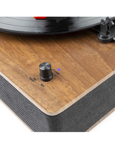 RP161 GIRADISCOS HQ BT MADERA CASTAÑO