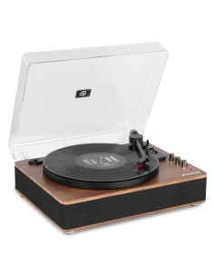 RP162 GIRADISCOS HQ BT MADERA DE NOGAL