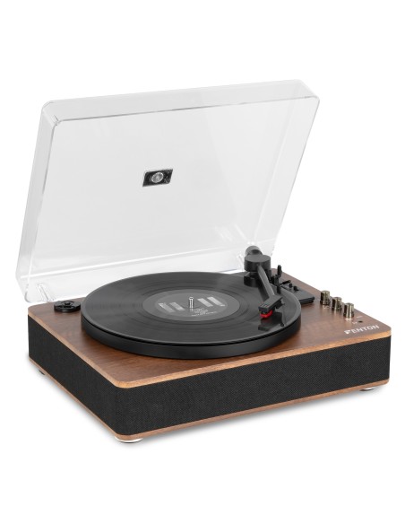 RP162 GIRADISCOS HQ BT MADERA DE NOGAL