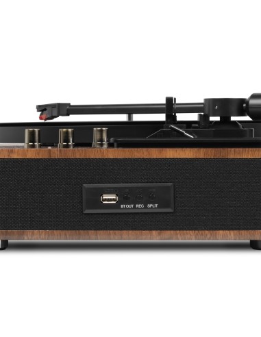 RP162 GIRADISCOS HQ BT MADERA DE NOGAL