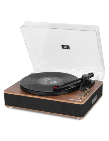 RP162 GIRADISCOS HQ BT MADERA DE NOGAL