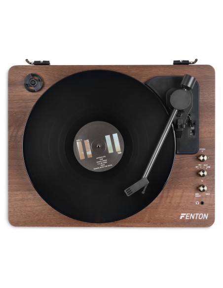 RP162 GIRADISCOS HQ BT MADERA DE NOGAL