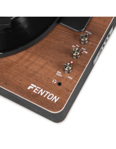 RP162 GIRADISCOS HQ BT MADERA DE NOGAL