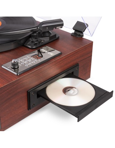 RP180 GIRADISCOS VINTAGE CON REPRODUCTOR CD