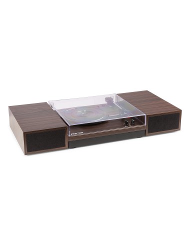 RP165D GIRADISCOS MADERA OSCURA