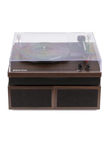 RP165D GIRADISCOS MADERA OSCURA