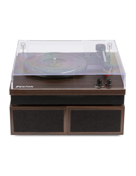 RP165D GIRADISCOS MADERA OSCURA