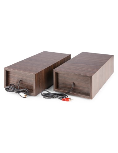 RP165D GIRADISCOS MADERA OSCURA