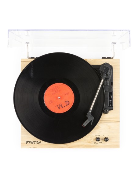 RP165L GIRADISCOS MADERA CLARA